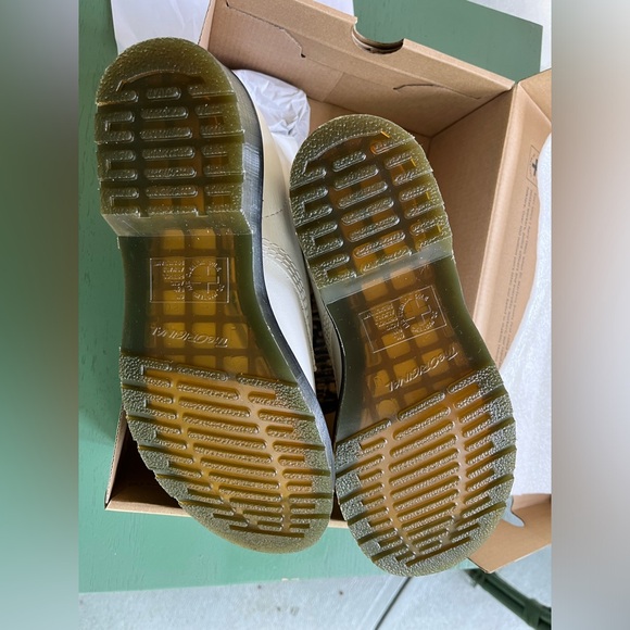 Dr. Marten 1460 Pascal Optical White Virginia Leather - Picture 5 of 6